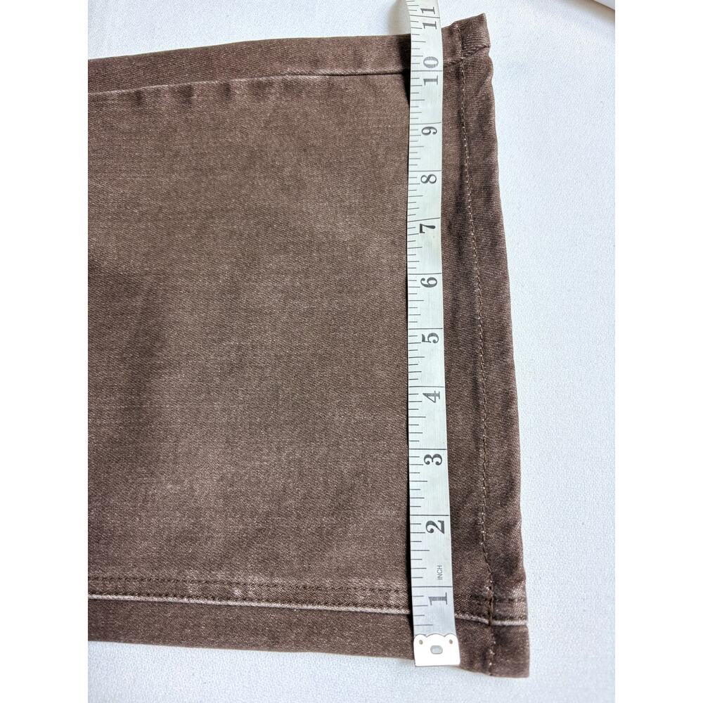 Judy Blue Box of Chocolates Retro Wide Jeans High Rise Brown Size 0/24 Stretch - Picture 14 of 16